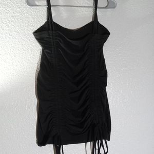 SheIn Beautiful Black Ladies Mini Dress